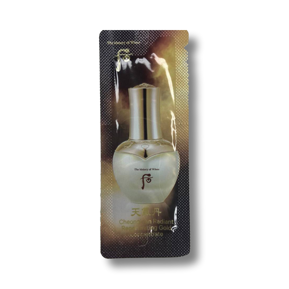 The History Of Whoo Cheongidan Radiant Regenerating Gold Concentrate 1ml