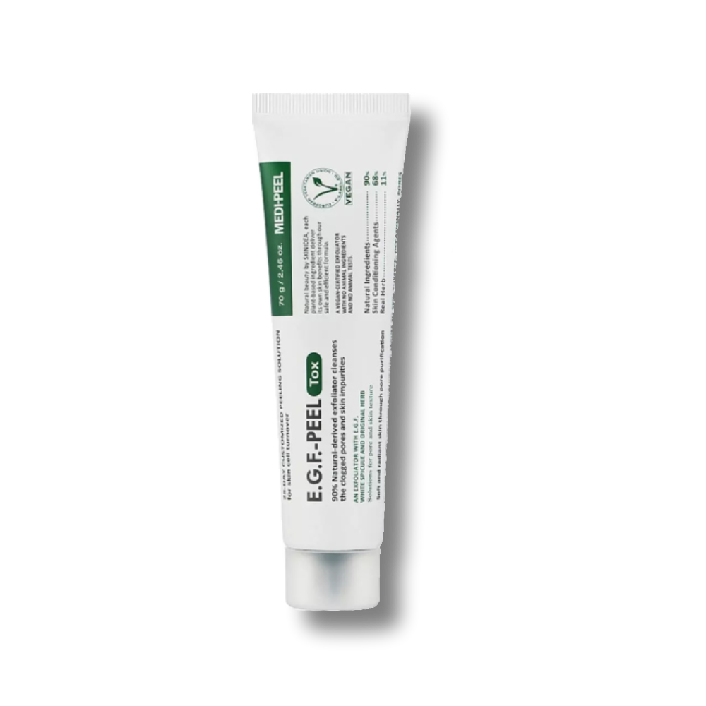 Веганський детокс-пілінг з мікроголками Medipeel EGF Peel Tox 70g