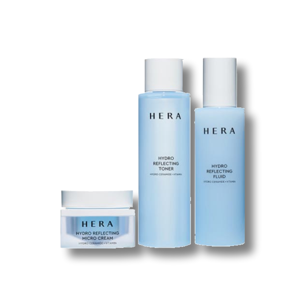 Набір для шкіри обличчя Hera Hydro Reflecting Fluid Set 3