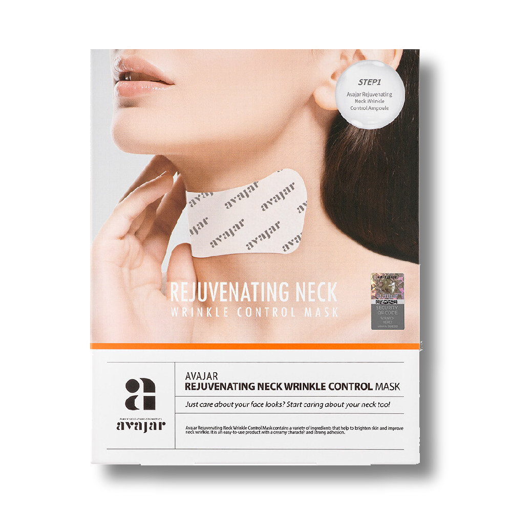 Тканинна маска Avajar Rejuvenating Neck Wrinkle Control Mask