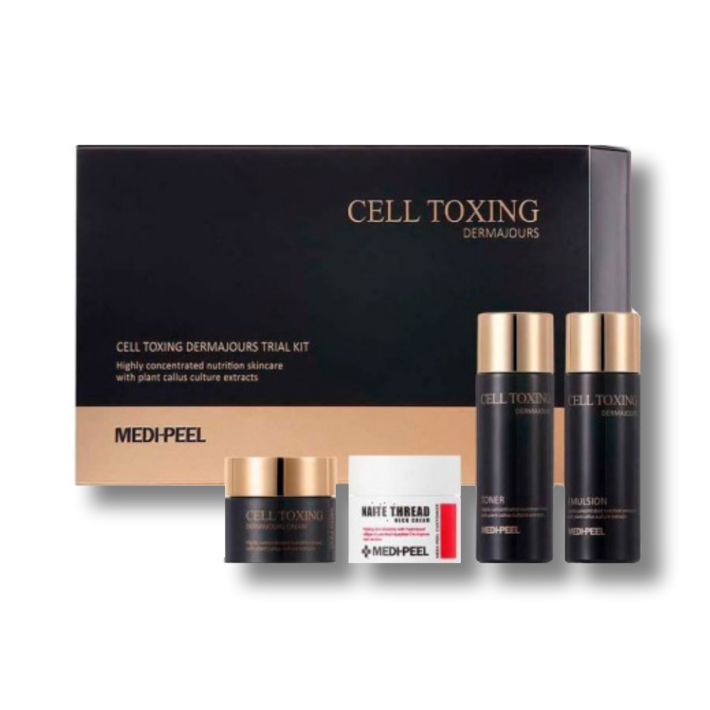 Антивіковий набір мініатюр зі стовбуровими клітинами Medipeel Cell Toxing Dermajours Trial Kit