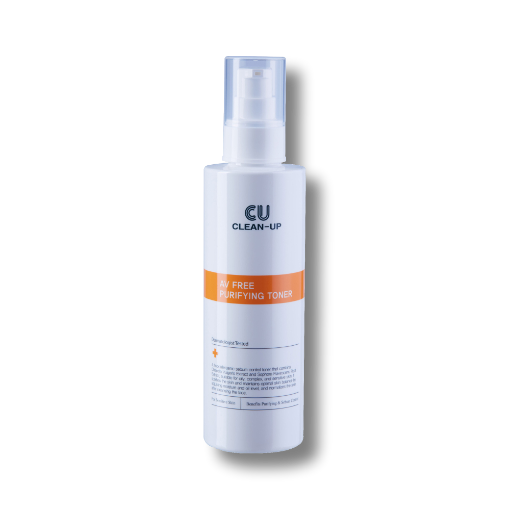 Тонер для проблемної шкіри CU SKIN Clean-Up AV Free Purifying Toner 180ml