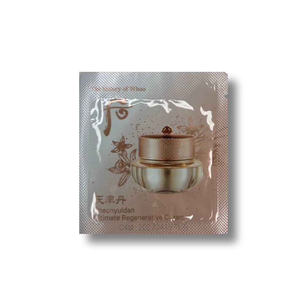 The History Of Whoo Cheonyuldan Ultimate Regenerating Cream 1ml