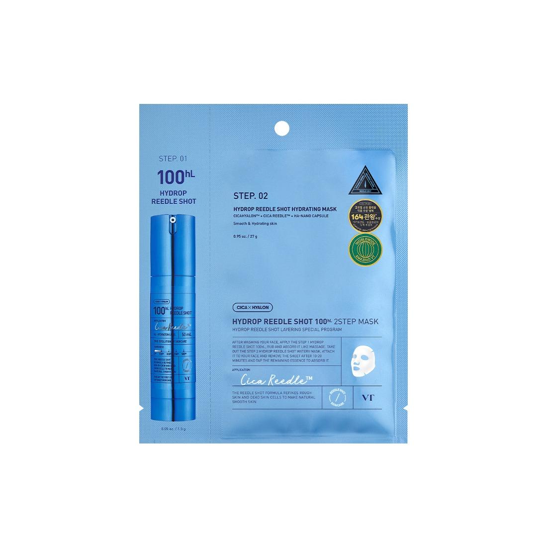 VT Cosmetics Hydrop Reedle Shot 100 2Step Mask