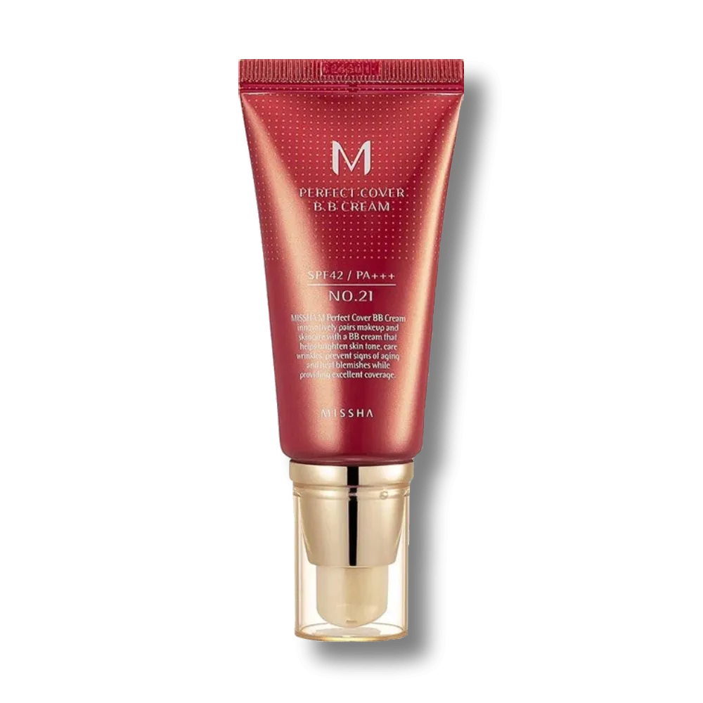 Missha Perfect Cover Bb Cream No.21/Light Beige Spf42/Pa+++ 50ml