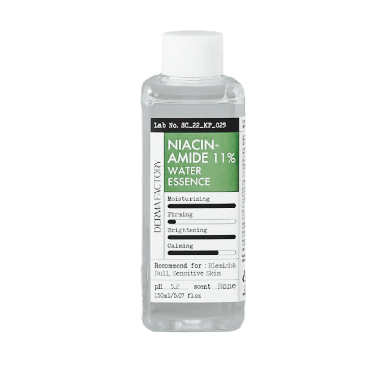 Тонер Derma Factory Niacinamide 11% Water Essence 150ml