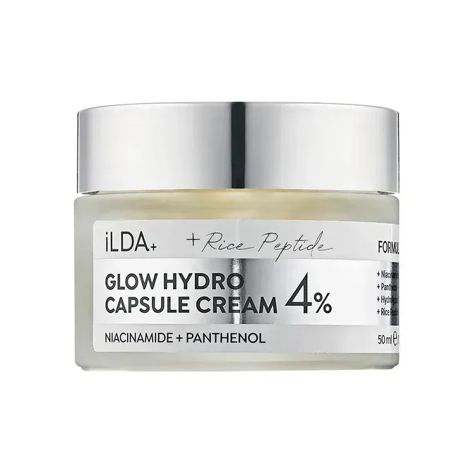 ILDA+ Glow Hydro Capsule Cream Niacinamide Pantenol 4% 50ml