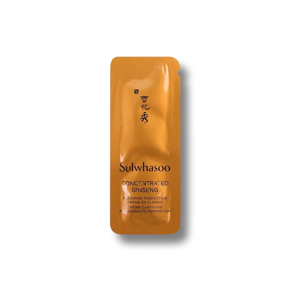 Крем для шкіри обличчя Sulwhasoo Cream 1ml Concentrated Ginseng Renewing