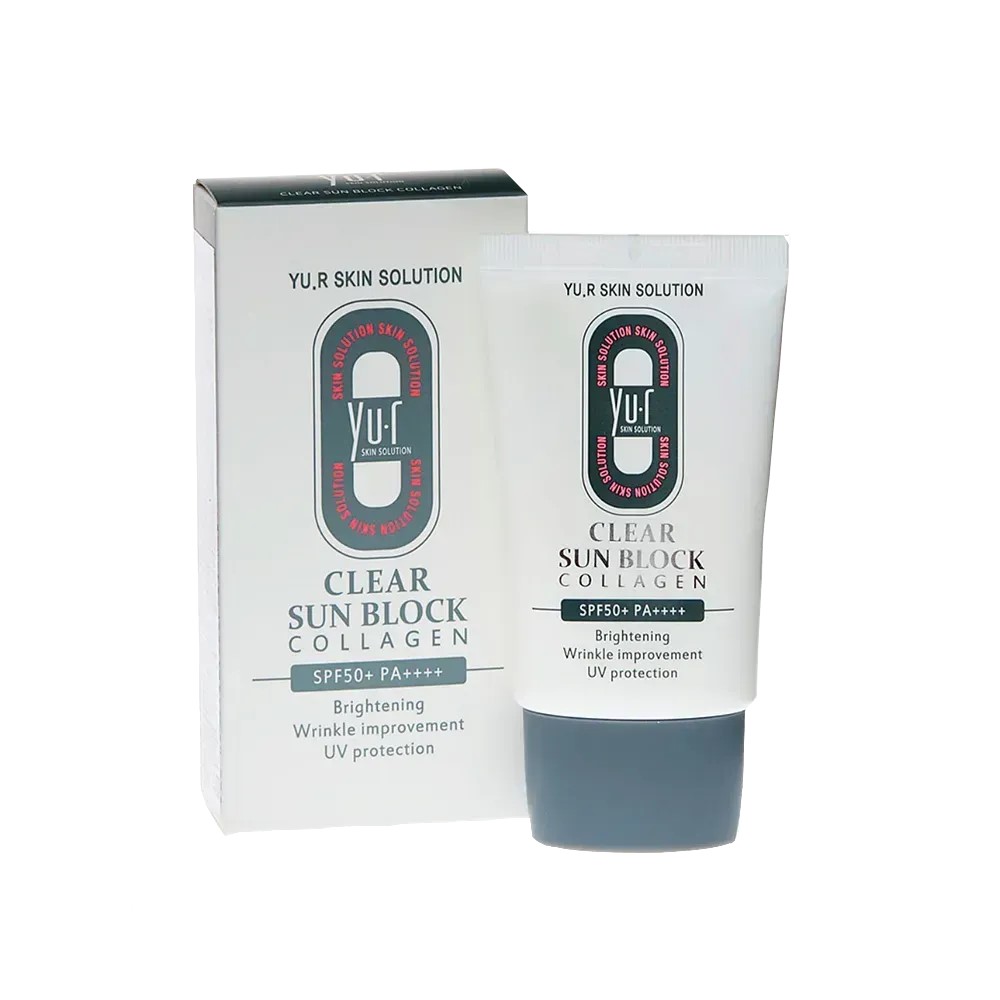 YU.R Clear Sun Block Collagen SPF50+++ 30ml