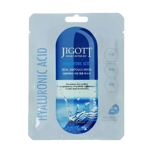 Jigott Hyaluronic Acid Real Ampoule Mask