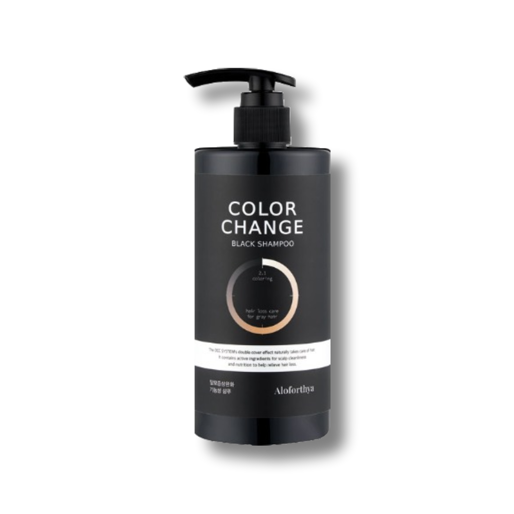 CH6 Color Change Black Shampoo 400ml — шампунь для відновлення чорного кольору та комплексного догляду за волоссям