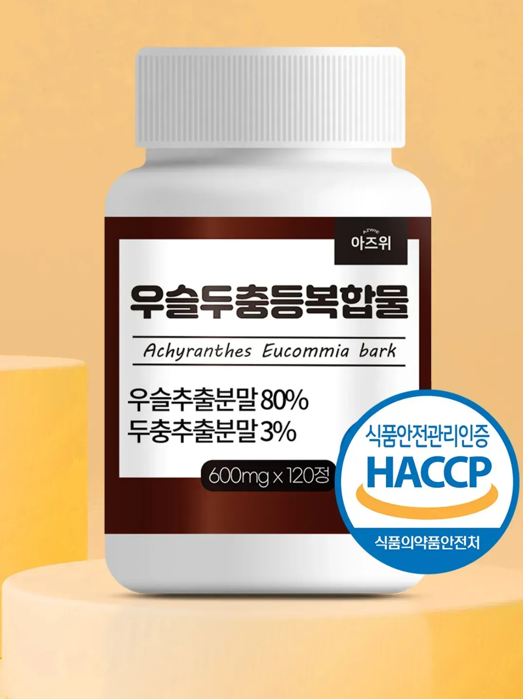 Achyranthes Eucommia Bark 120pcs