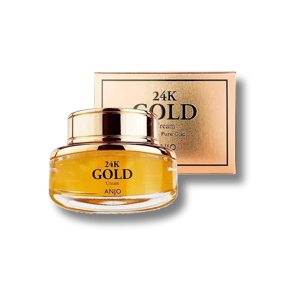 Крем для шкіри обличчя Anjo 24K Gold Cream 50g