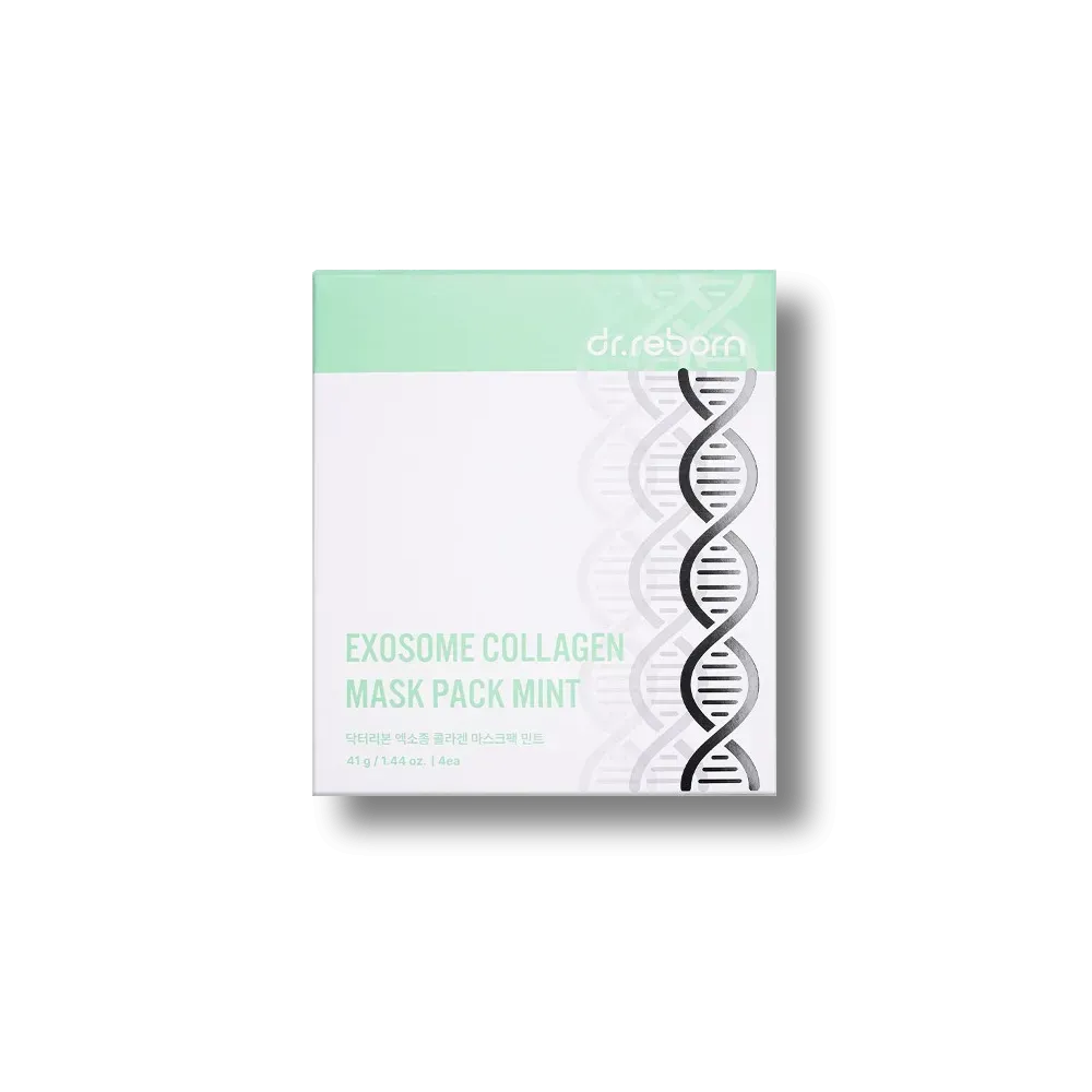 Гідрогелева маска Dr.Reborn Exosome Collagen Mask Mint